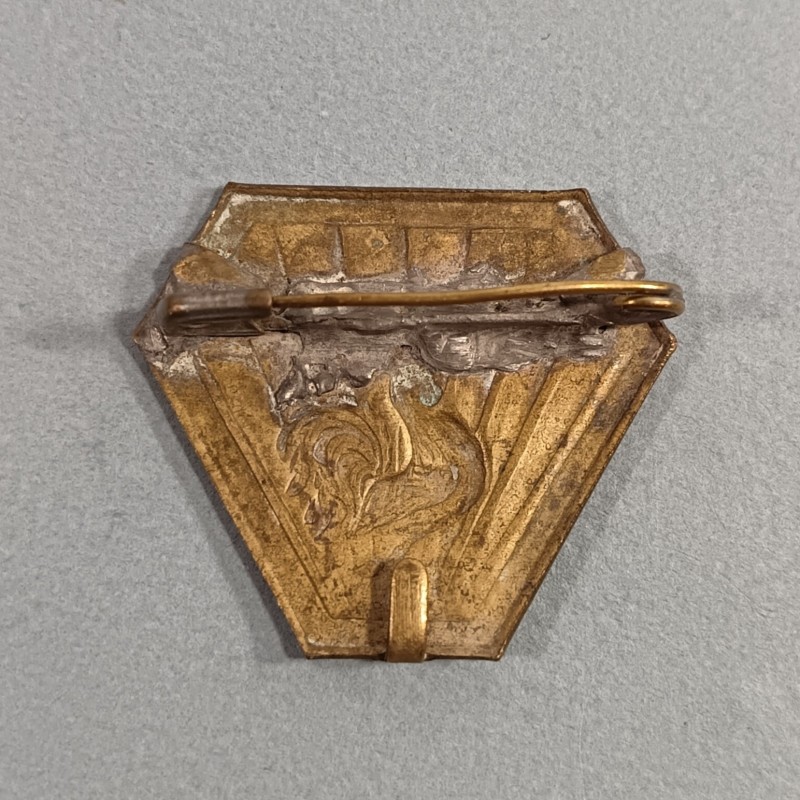INSIGNE MILITAIRE FRANCAIS DU CORPS EXPEDITIONNAIRE FRANCAIS EN ITALIE ARMEE DE LIBERATION 1944 1945